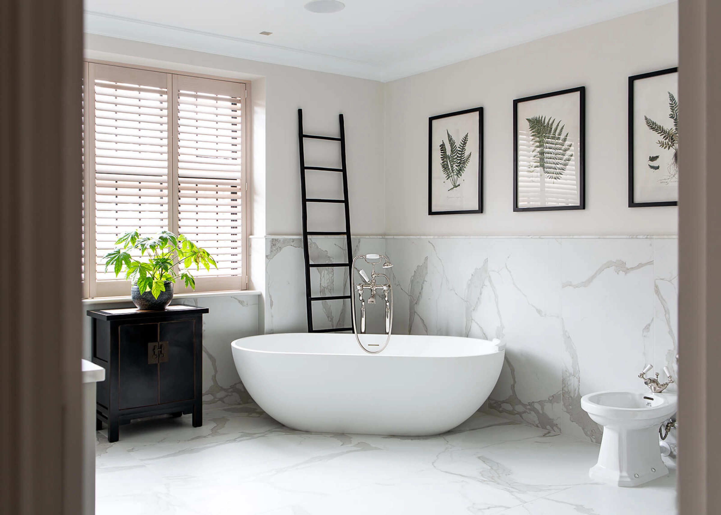 Cozy reading nook with a view